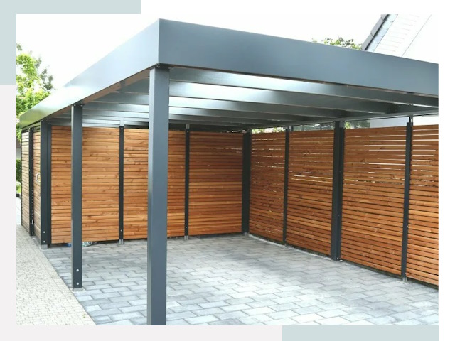 Навесы для парковки в Видном