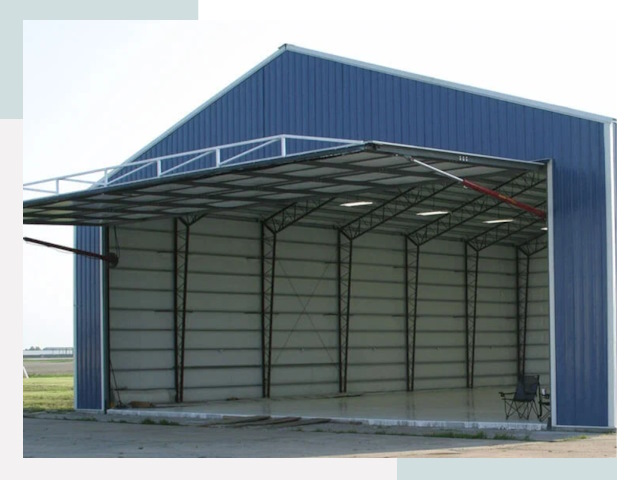 Прямо стенные ангары в Видном