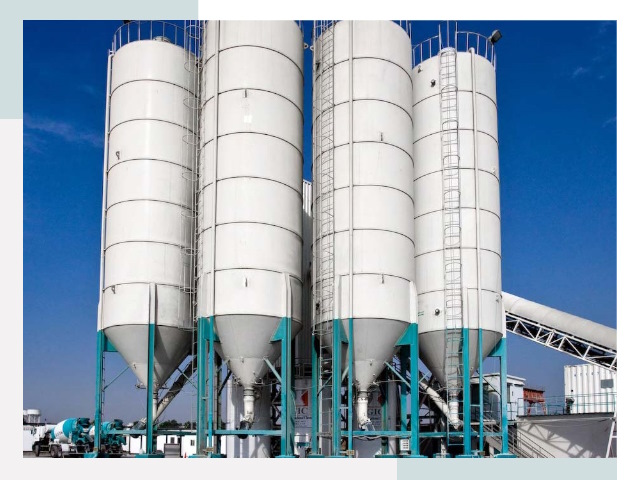 Строительство цементных силосов в Видном