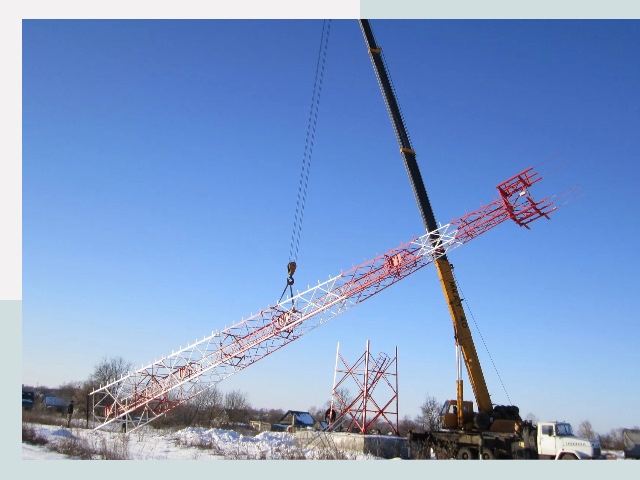 Строительство башен связи в Видном от 621 руб.