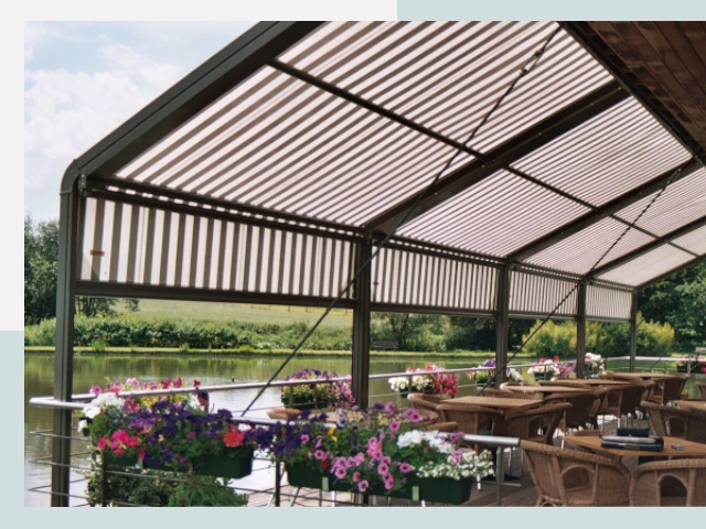 Элегантные навесы для кафе от 621 руб в Видное