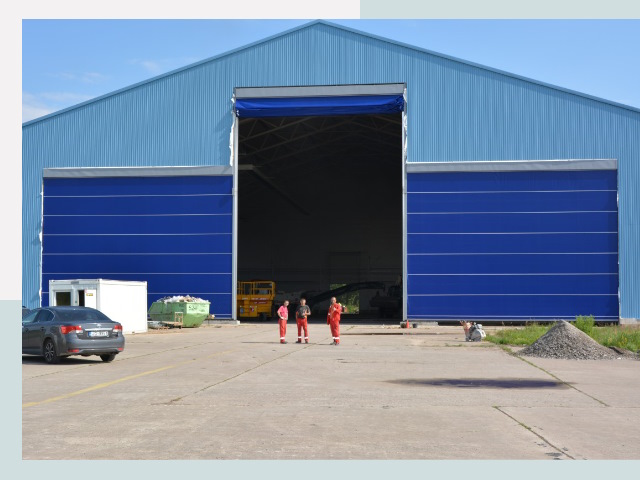 Ангарные ворота в Видное от СтальСтрой-Вдн по цене 621 руб.