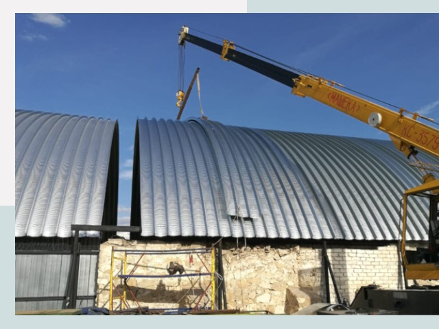 Реконструкция ангаров в Видном от 621 руб.