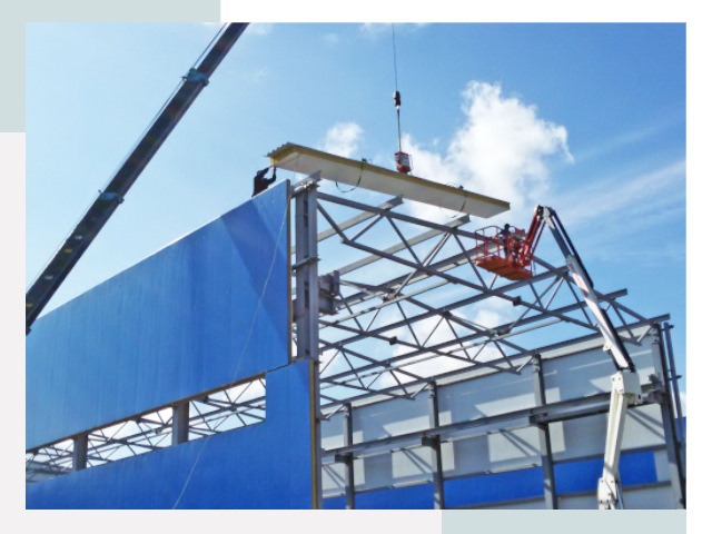 Монтаж сэндвич-панелей в Видном