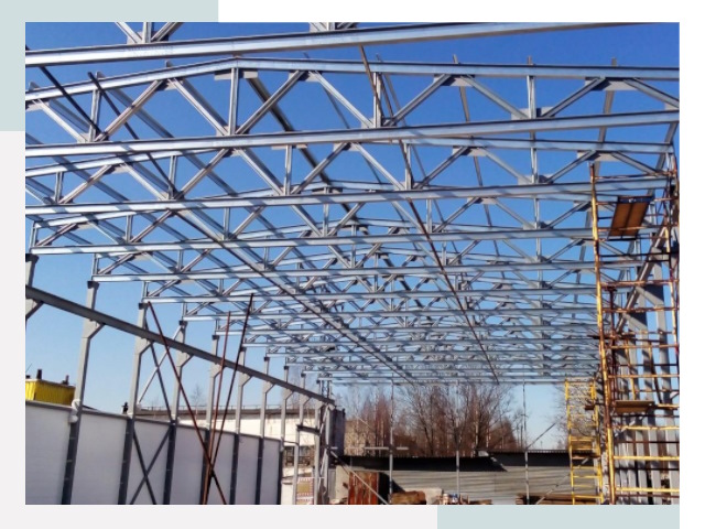 Металлокаркасы для складов в Видном